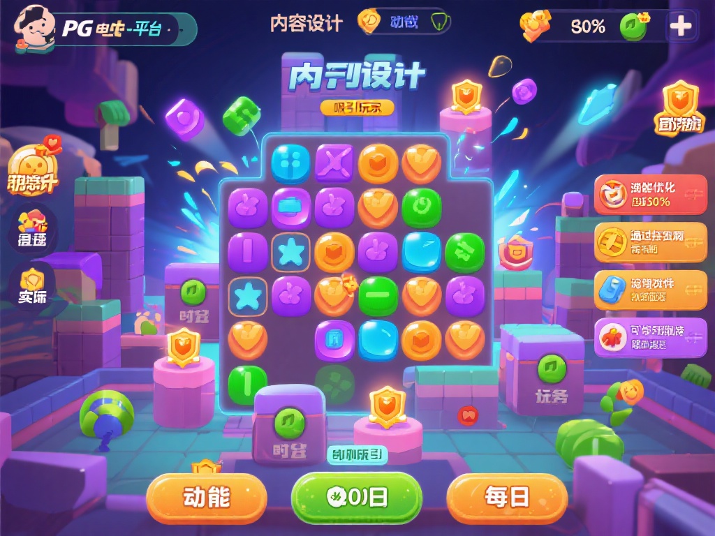 内容设计是吸引玩家的关键。在这一阶段，你需要围绕游