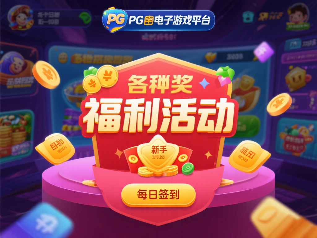 很多pg电子游戏平台会提供各种福利活动，例如新手奖
