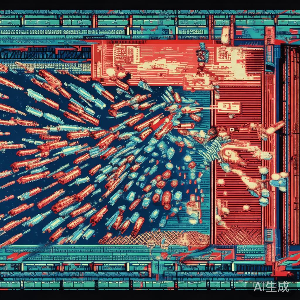 魂斗罗系列中的“无敌战士穿越弹幕”场景，成为众多玩